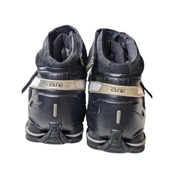 Vintage Nike Elite Family Shoes Mens 15 Black Basketball High Top 316904-011 main image 7
